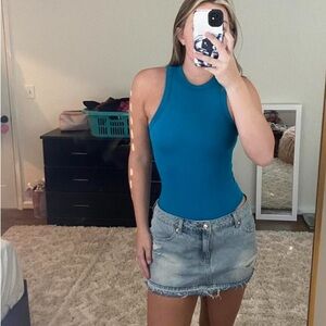 Women's Blue bodysuit